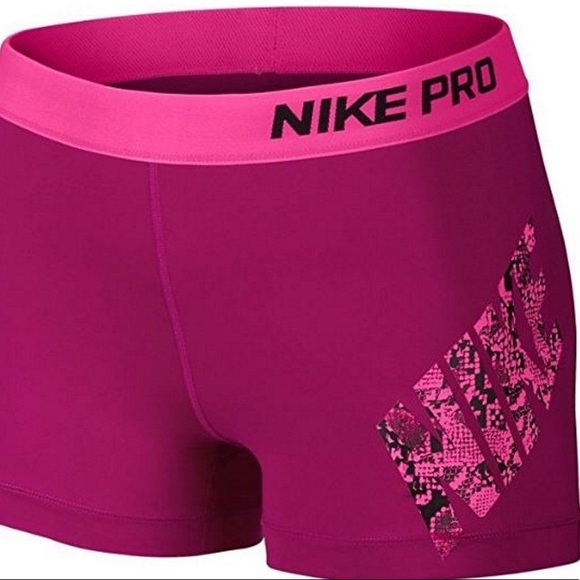 womens nike pro spandex shorts